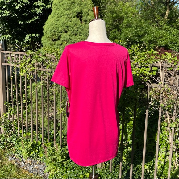 Nike Dri-FIT Legend 2.0 Athletic Cut V-Neck Training Swoosh Logo Tee - Picture 14 of 16